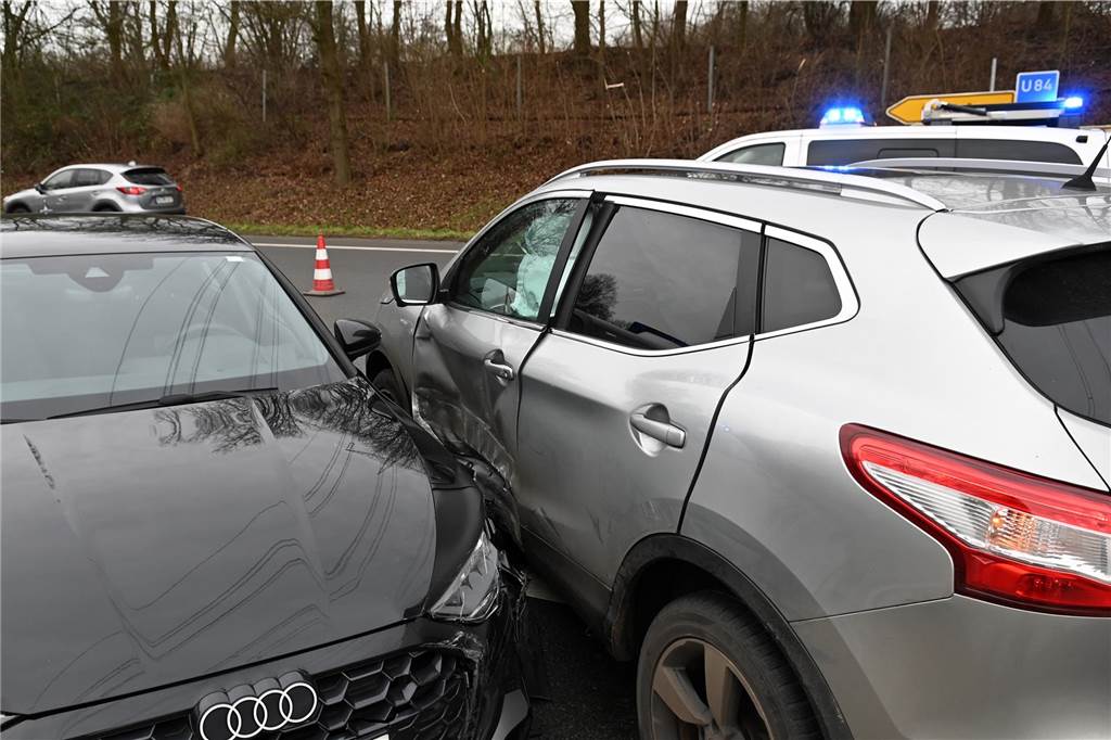 Unfall an der A31 in Dorsten Unfall in Dorsten.