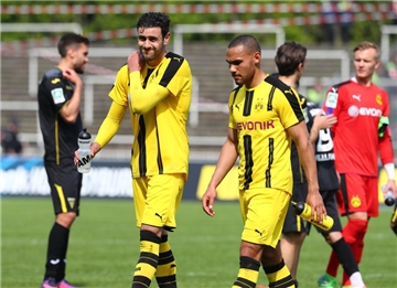 Unglücklicher Auftritt gegen Aachen: BVB-II-Torjäger Hamadi Al-Ghaddioui.