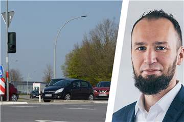 Unser Autor findet die Ampelschaltung an der Ecke Südlohner Diek und Ringstraße in Vreden verbesserungsbedürftig. 