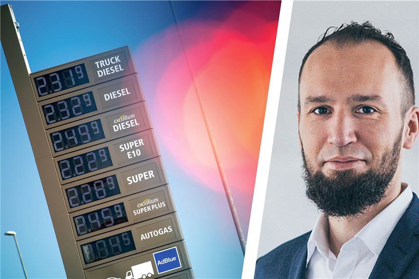 Horrende Benzinpreise: Jetzt schlägt's dem Ölfass den Boden aus! Unser Autor regt sich über die horrenden Benzinpreise auf, die in Vreden noch höher sind als anderswo.