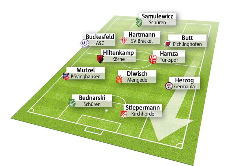 Wählen Sie Dortmunds Spieler des Spieltags Unser Team der Woche