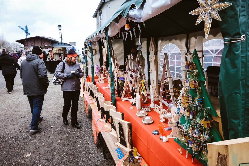 Weihnachtsmarkt im LWL-Museum rund um das Schiffshebewerk 2023
