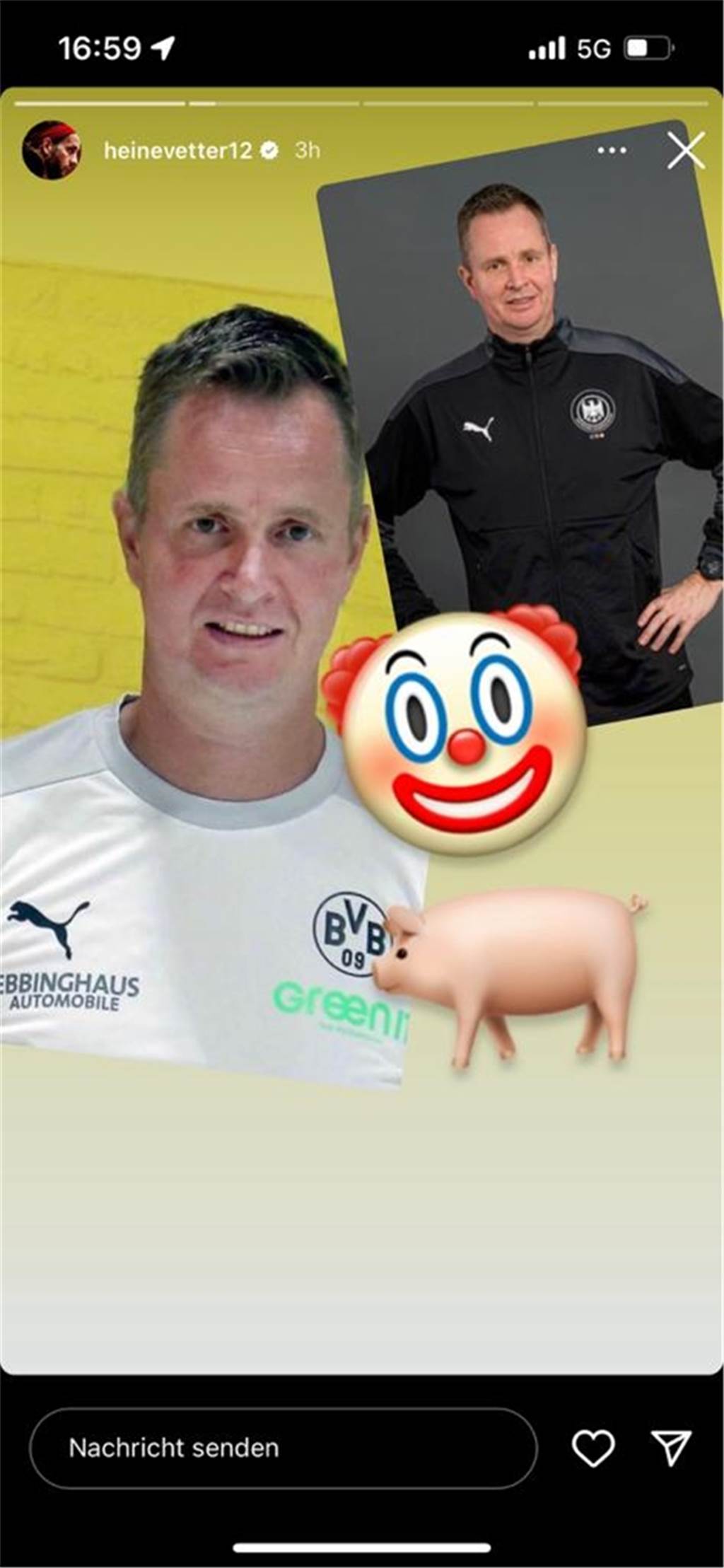 Unter anderem diese Bilder veröffentlichte Handball-Star Silvio Heinevetter in seiner Instagram-Story. Die Fotos sind mittlerweile nicht mehr online.