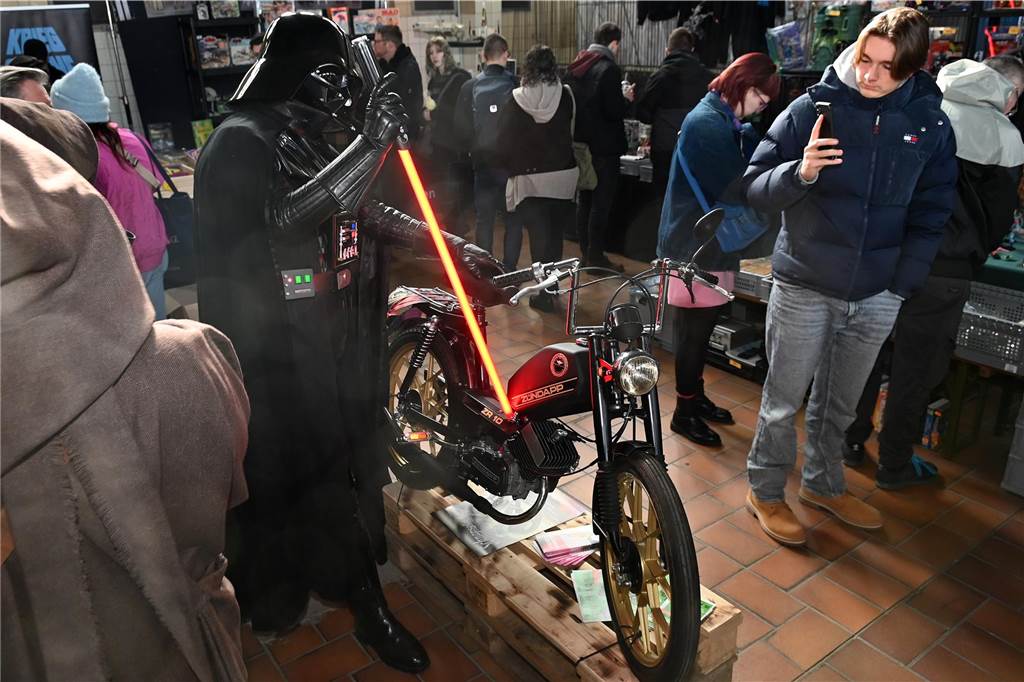 Nerd-Messe Marché Noir: Veranstalter verkünden Zukunftsveranstaltung Darth Vader bei der Marché Noir in Dorsten
