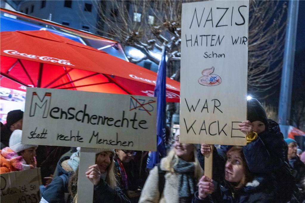 "Nazis hatten wir schon - war Kacke"
