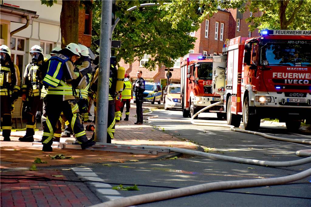 Feuerwehreinsatz am Domhof