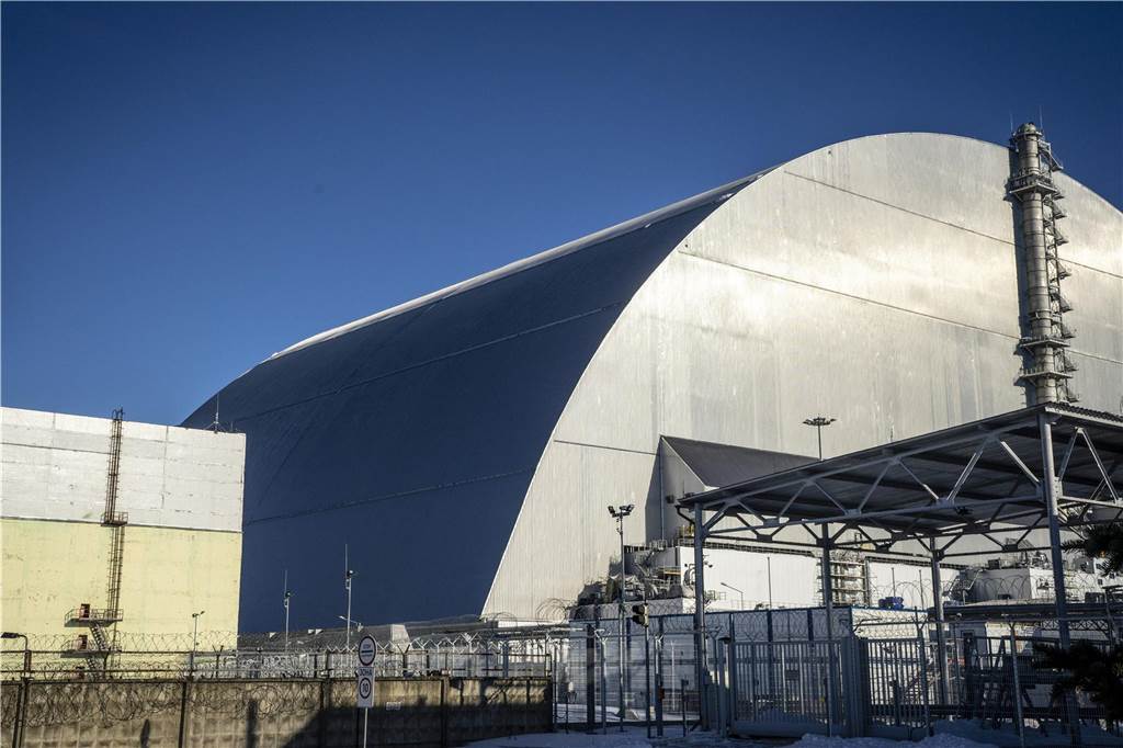 Timmerhinrich war in Tschernobyl: „Apokalyptisches Gefühl“ Kuppel am Reaktor in Tschernobyl