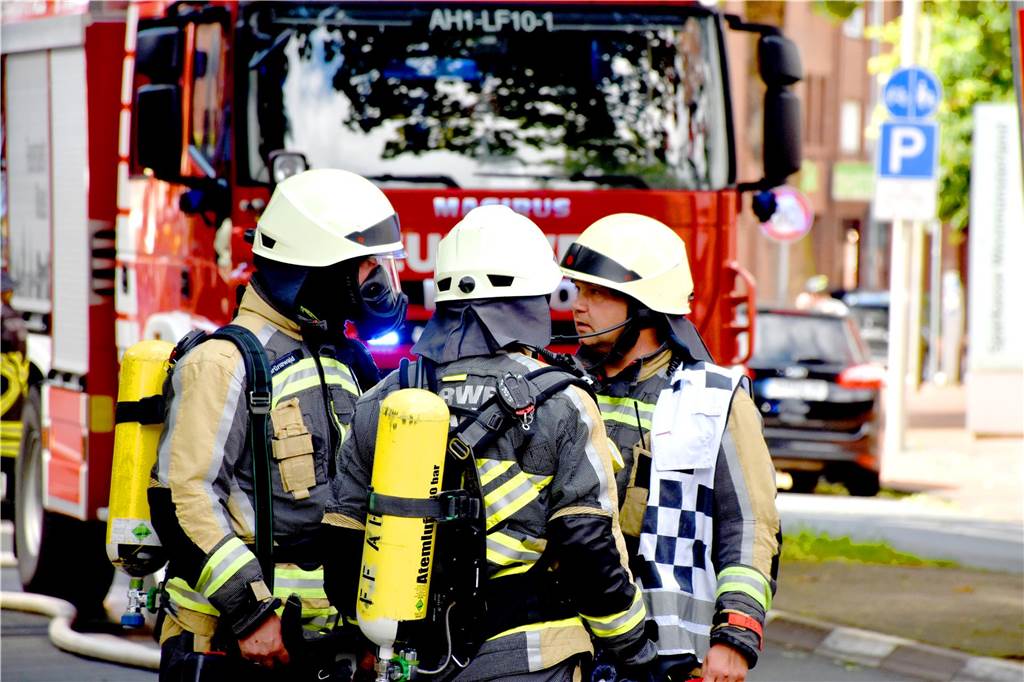 Feuerwehreinsatz am Domhof