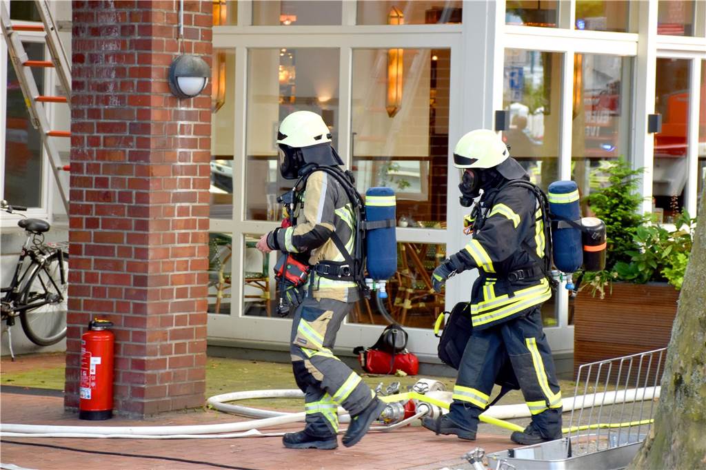 Feuerwehreinsatz am Domhof