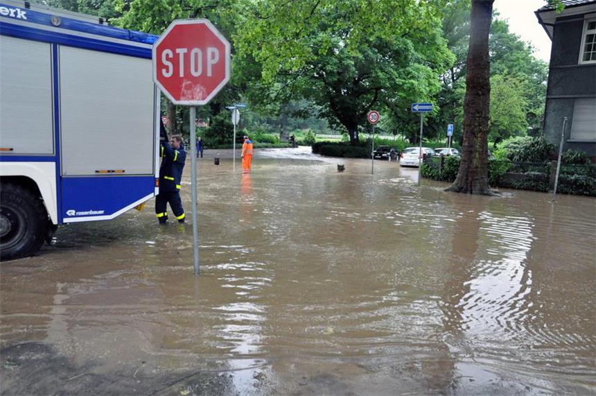 SPD Obercastrop plädiert für Rückhaltebecken Unwetter in Castrop-Rauxel
Land unter am Stadtgarten