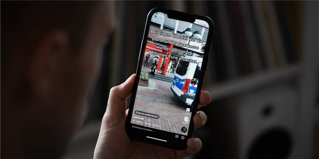 1,8 Millionen Klicks: Virales Tiktok-Video verbreitet Fake News aus Dortmund Unzählige Klicks, Likes und Kommentare generierte ein Video aus Dortmund auf Tiktok. Der Inhalt ist allerdings eher weniger gehaltvoll.