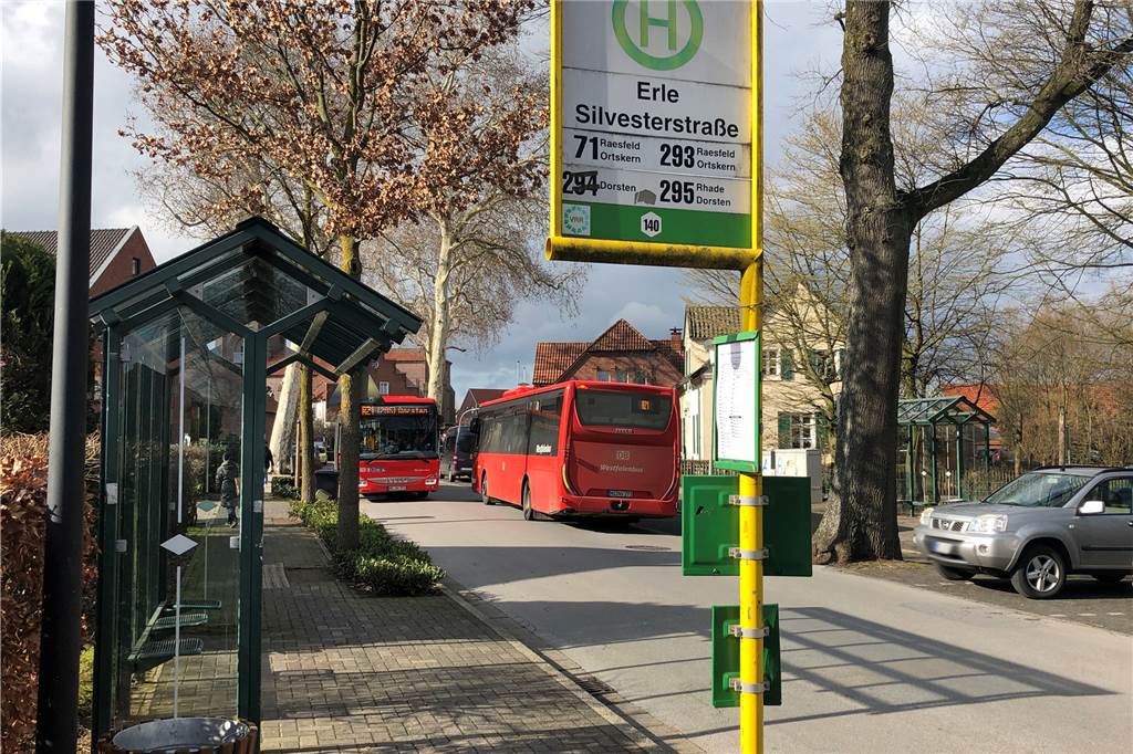 Erle: Ein Ort im Grünen mit schlechter Verkehrsanbindung Unzufrieden sind viele Erler mit der Verkehrsanbindung.