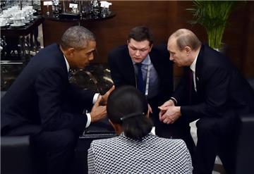 US Präsident Barack Obama (l.) und Russlands Präsident Vladimir Putin (r.) wollen den Krieg in Syrien möglichst schnell beenden. Beim G20-Gipfel in Belek haben sich die Präsidenten unterhalten. 
