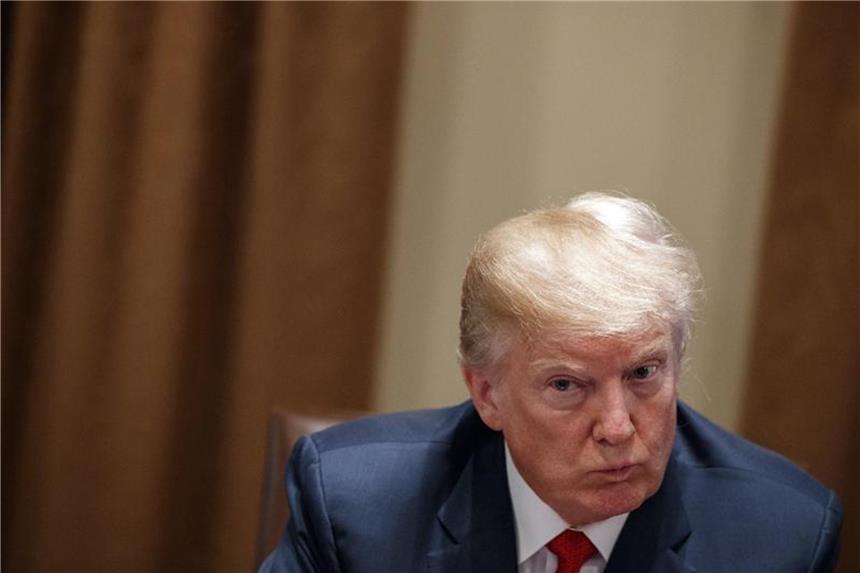 Trump äußert Mitgefühl für beschuldigte Männer US-Präsident Donald Trump beklagt das Schicksal beschuldigter Männer in der #MeToo-Bewegung. Für die Opfer hat er kein Wort übrig. Foto: Evan Vucci