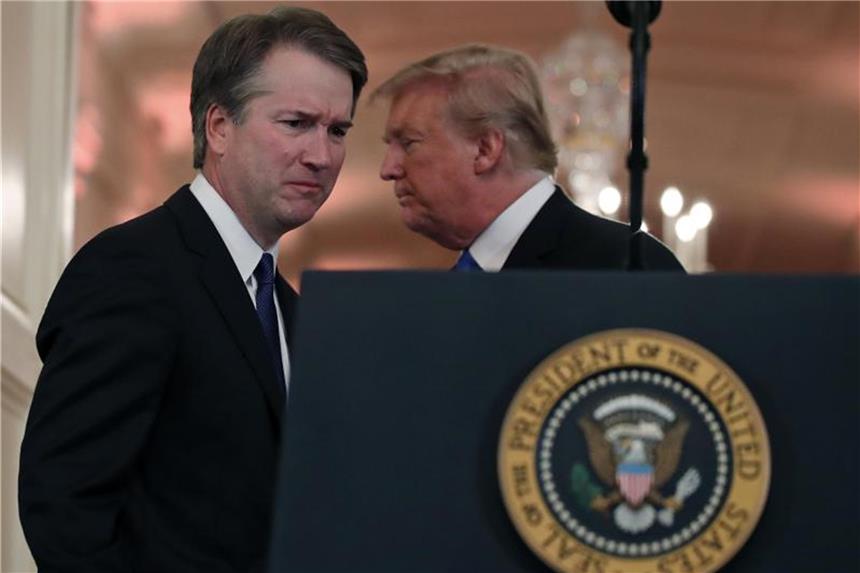 Kavanaugh soll neuer Richter am höchsten US-Gericht werden US-Präsident Donald Trump hat den konservativen Juristen Brett Kavanaugh als neuen Richter am Obersten Gerichtshof der USA nominiert. Foto: Alex Brandon/AP