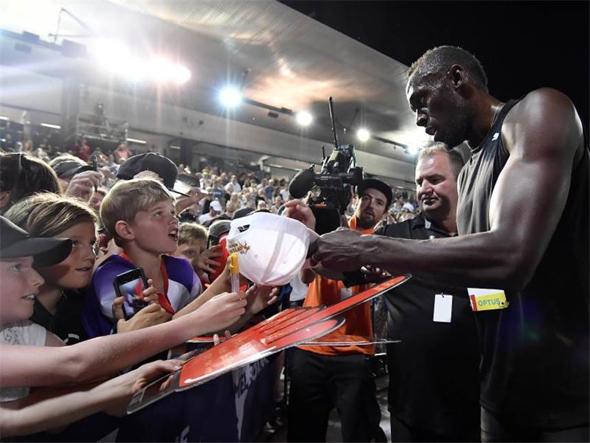 Sprint-Superstar Usain St. Leo Bolt bald auf Abwegen Usain Bolt ist der schnellste Mann der Welt. Foto: Andy Brownbill