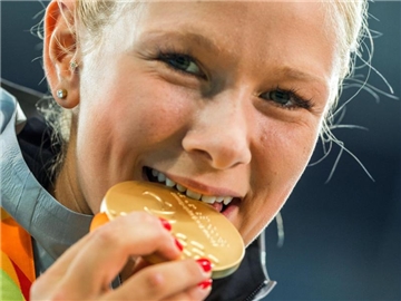 Vanessa Low gewann in Rio Gold im Weitsprung. Foto: Jens Buettner