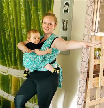Vanessa Maiworm bietet Mama-Baby-Tanzkurse an.