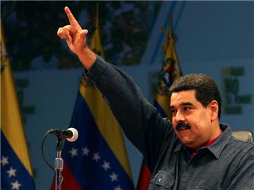 Venezuelas Staatschef Nicolás Maduro sieht sich von Feinden umzingelt - er sucht den Konflikt mit allen. Foto: Mirafloress Press