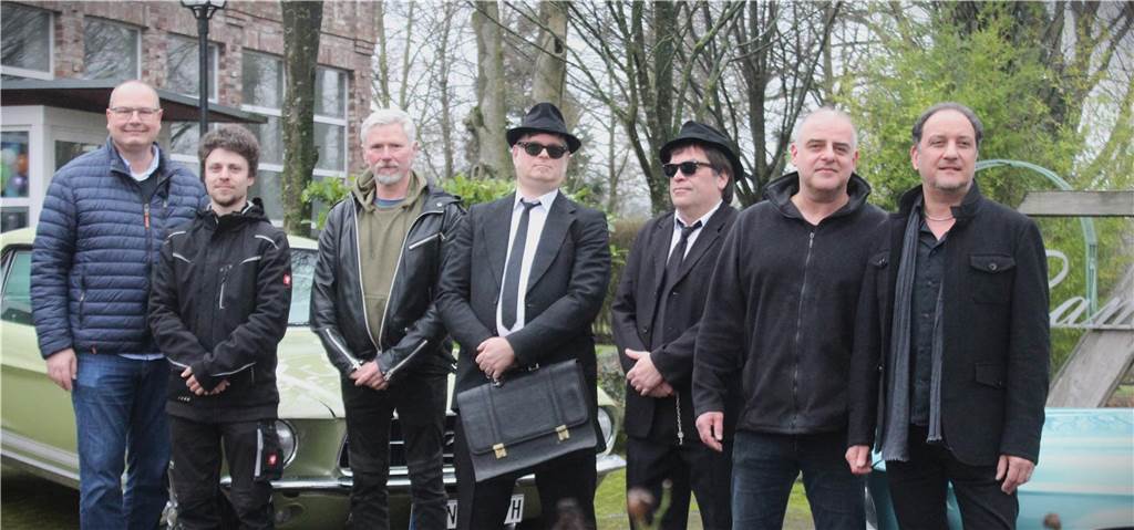 Die Fantabulous Blues Brothers spielen im Schermbecker Ramirez Veranstalter, Organisatoren und die Musiker freuen sich auf das Schermbecker Event.