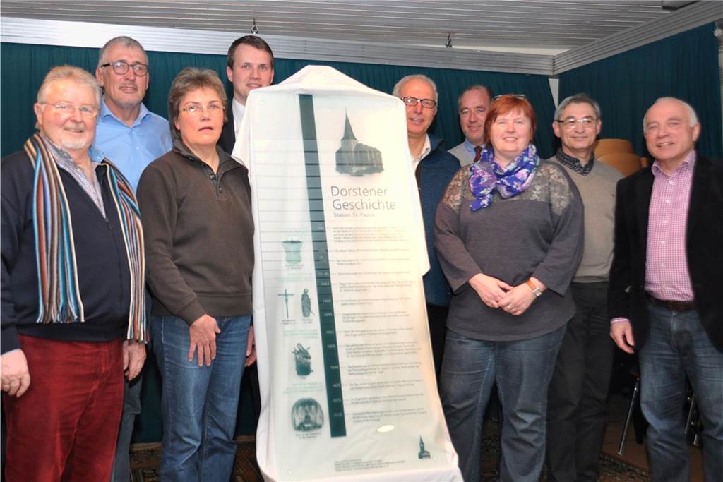 Dorf feiert 875. Geburtstag: Programm für Jubeljahr in Hervest steht Geschichtsstation über Dorf Hervest und St. Paulus