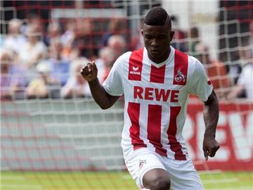 Verletzte sich bei der Kölner Pokal-Generalprobe: FC-Neuzugang Jhon Cordoba. Foto: Federico Gambarini