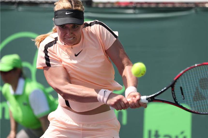 Lisicki verliert Erstrundenpartie in Nanchang Verlor ihr Auftaktspiel in Nanchang: Sabine Lisicki. Foto: Mario Houben/CSM via ZUMA Wire