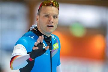 Verpasste bei der Sprint-WM eine Medaillen: Eisschnellläufer Nico Ihle wurde nur Vierter. Foto: Peter Kneffel