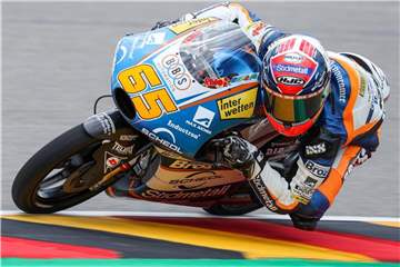 Verpasste in Brünn das Podium: Moto3-Pilot Philipp Öttl. Foto: Jan Woitas