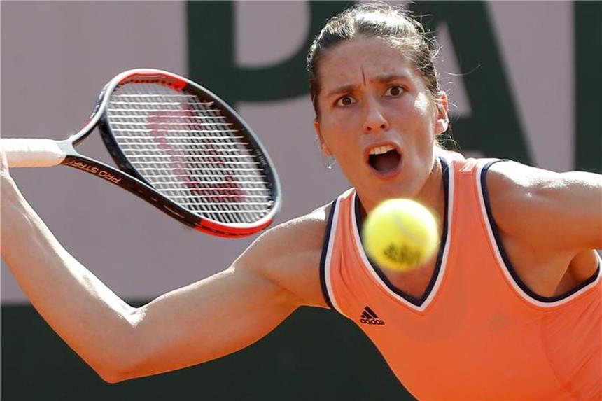 Andrea Petkovic scheitert bei French Open an Halep Verpasste in Paris den Einzug ins Halbfinale: Andrea Petkovic. Foto: Michel Euler