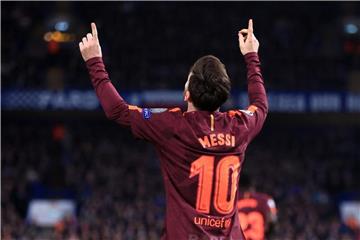 Verschaffte dem FC Barcelona mit seinem Tor eine gute Ausgangsposition. Foto: Nick Potts/PA Wire