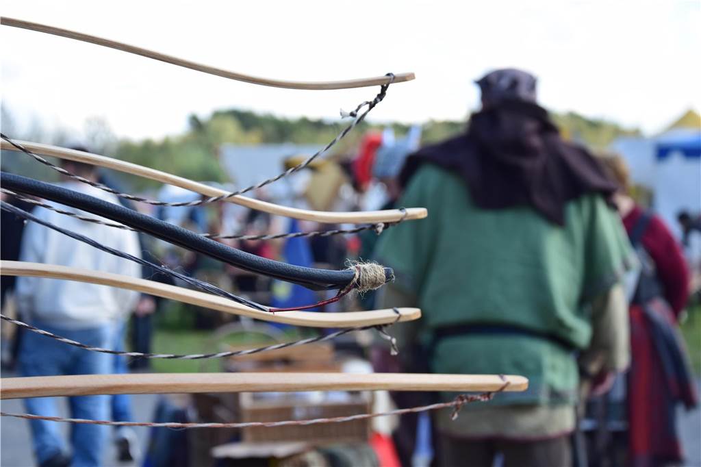Verschiedene Gruppen stellten bei der 9. SEErenade am Silbersee II in Haltern das Leben der Wikinger nach. Die schöne Kulisse und das herrliche Wetter sorgten dafür, dass das Event auf große Resonanz stieß.
