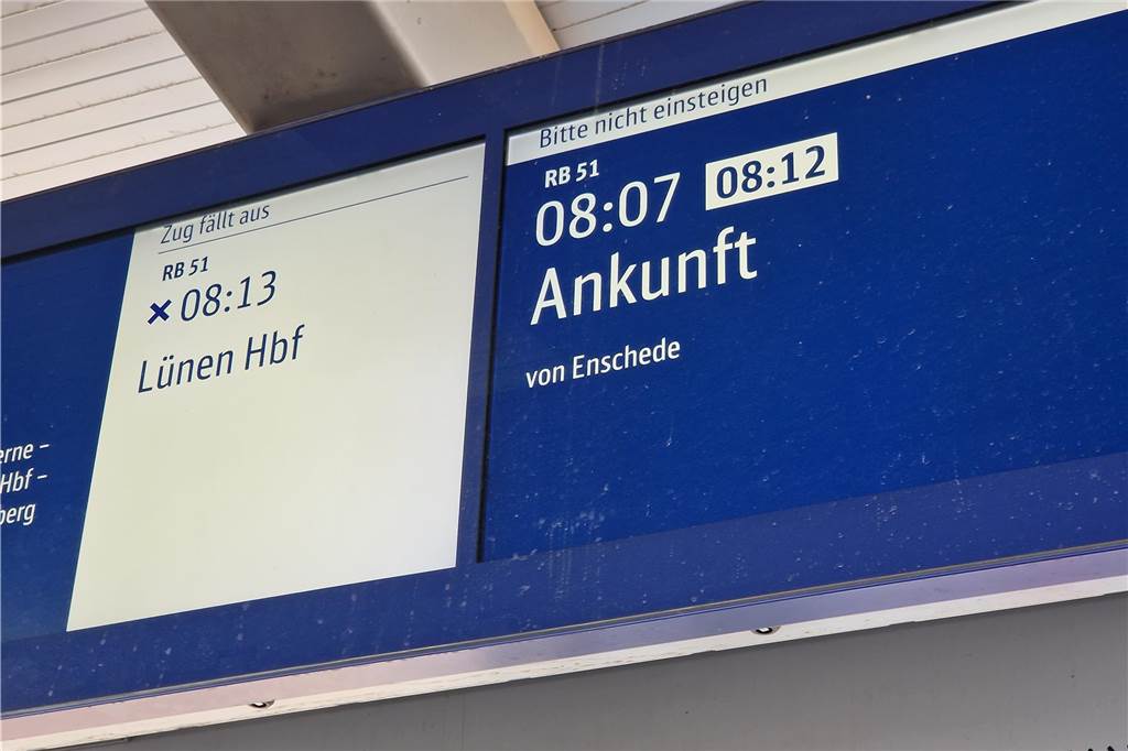 RB50 und RB51 im Qualitäts-Check: Eine Linie ist pünktlicher unterwegs Verspätungen spielen für die Strecke zwischen Lünen und Dortmund fast täglich eine Rolle.