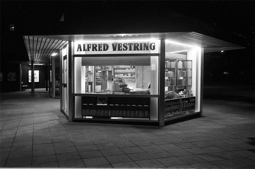 Vestrings Kiosk am Berliner Platz musste in Zeiten der Neugestaltung des Bahnhofs Rauxel den Baggern weichen.