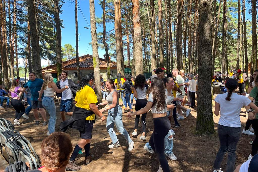 Viel getanzt und gesungen haben die Dorstener Jugendlichen bereits mit jungen Menschen anderer Nationen.