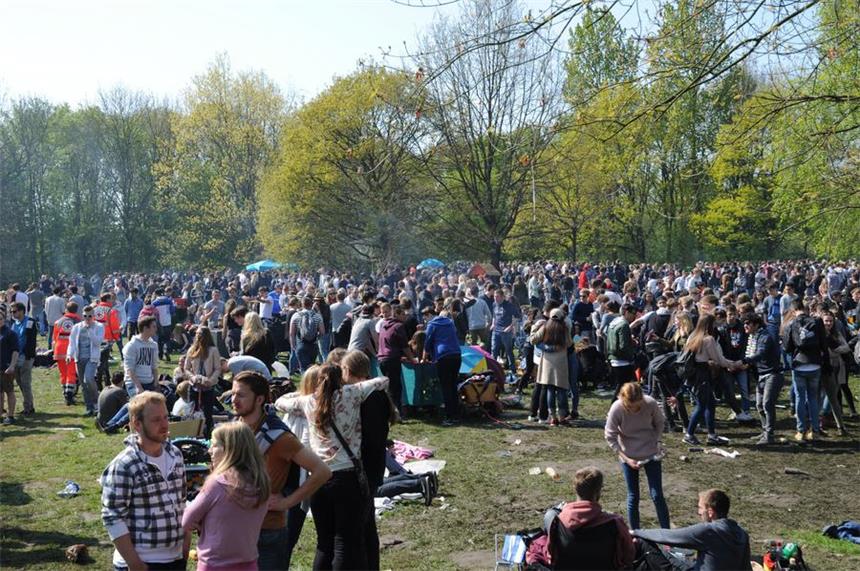 Viel los war am Sonntag bei der Maifeier am Cappenberger See.