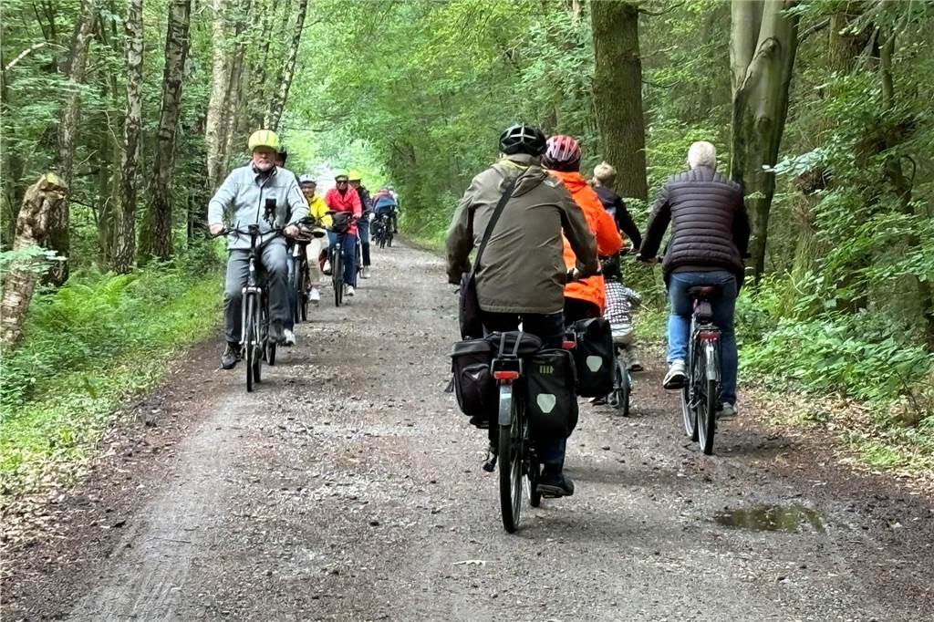 Viel los war auf den Wegen in Südlohn und Oeding am Sonntag. 