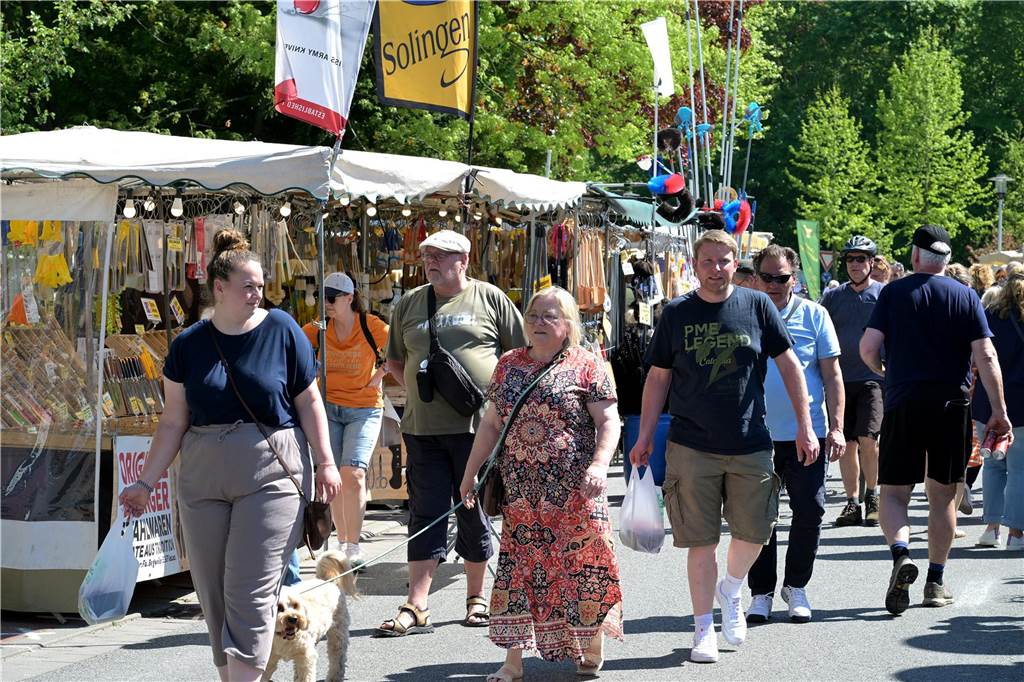 Viel los war beim Maimarkt in Nordkirchen