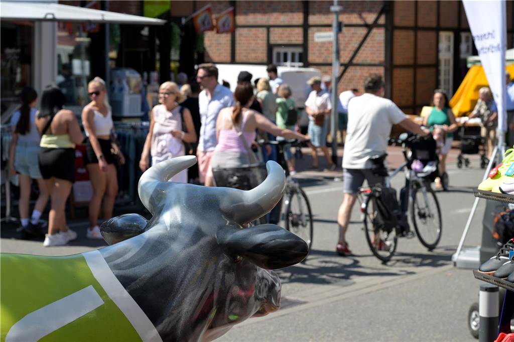 Viel los war beim Maimarkt in Nordkirchen