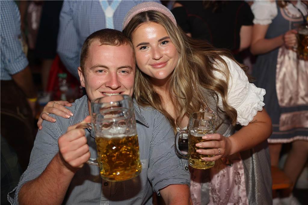 Viel los war beim Oktoberfest in Olfen. 