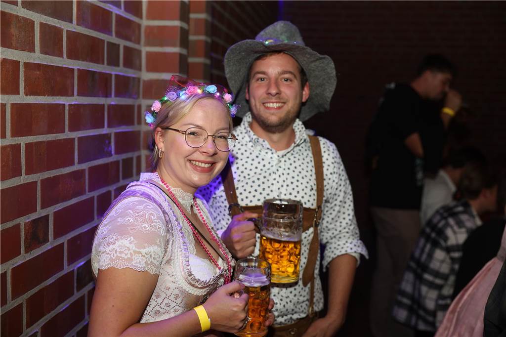 Viel los war beim Oktoberfest in Olfen.