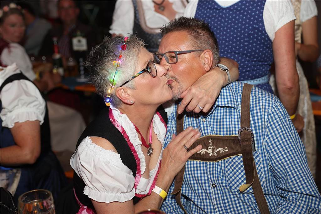 Viel los war beim Oktoberfest in Olfen.