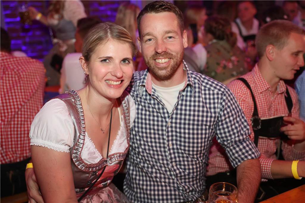 Viel los war beim Oktoberfest in Olfen.