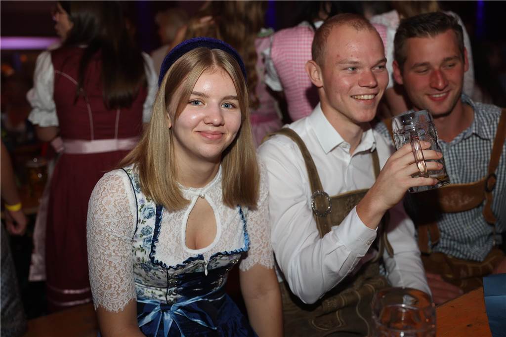 Viel los war beim Oktoberfest in Olfen.