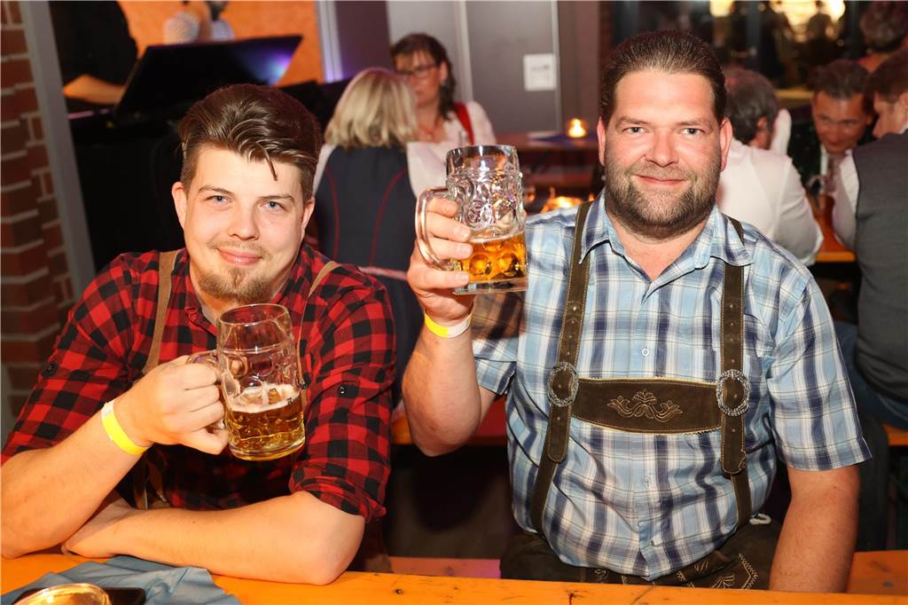 Viel los war beim Oktoberfest in Olfen.