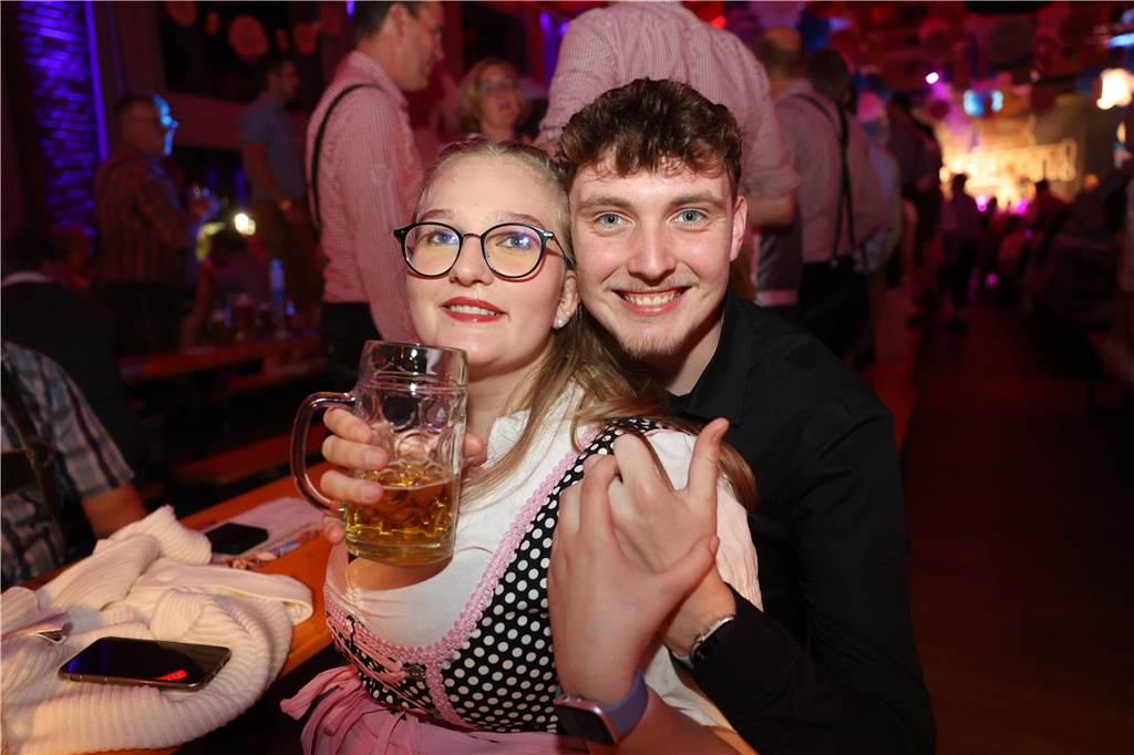Viel los war beim Oktoberfest in Olfen.