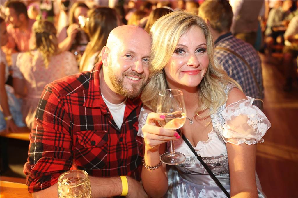 Viel los war beim Oktoberfest in Olfen.