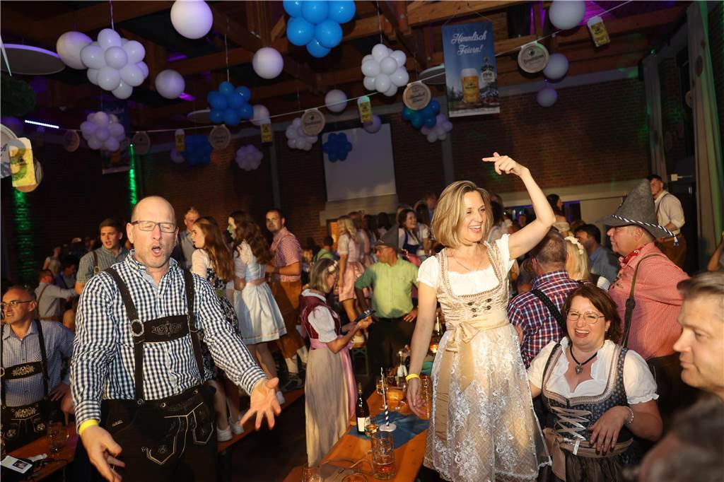 Viel los war beim Oktoberfest in Olfen.