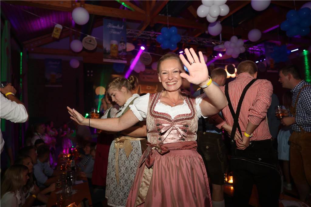 Viel los war beim Oktoberfest in Olfen.
