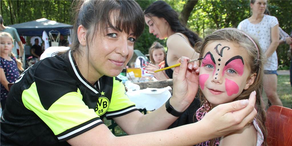 Familienfest: Kolpingsfamilie Horstmar/Niederaden feiert die Gemeinschaft Viele Aktionen für Kinder gab es auf dem Familienfest der Kolpingsfamilie.